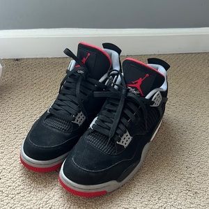 Men’s Air Jordan Bred 4’s